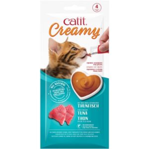 CATIT CREAMY LICKABLE TREATS - TUNA - box of 48 sachets