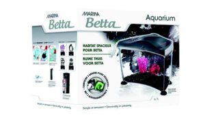 Marina Betta Kit 6.7L Graphite - Aquarium