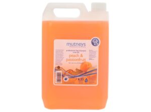 MUTNEYS PEACH & PASSION FRUIT SHAMPOO 5LTR