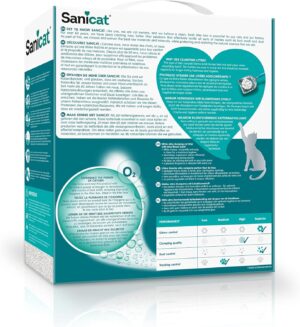 SANICAT ACTIVE WHITE LOTUS FLOWER 6 L (CAT LITTER)