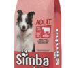 MONGE - SIMBA ADULT DOG FOOD WITH BEEF 20KG MONGE - SIMBA ADULT DOG FOOD WITH BEEF 20KG