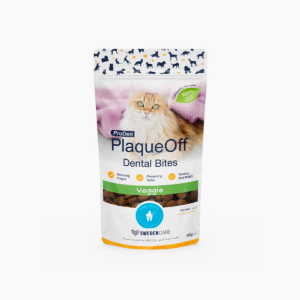 ProDen PlaqueOff Dental Bites for Cats - Veggie Flavour 60g