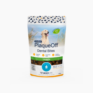 ProDen PlaqueOff Dental Bites for M/L Dogs - Veggie Flavour 150g